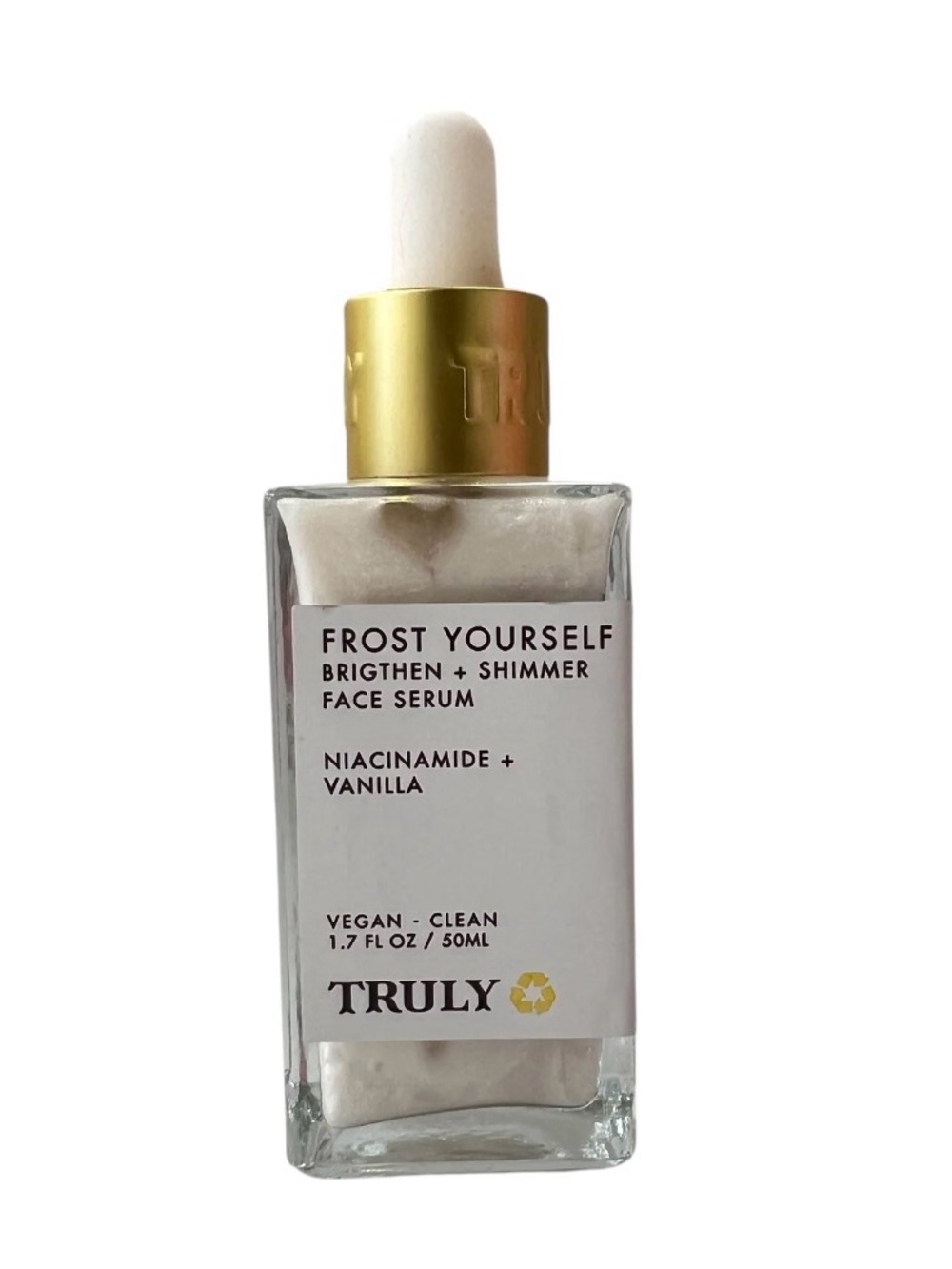 Truly Frost Yourself Brighten + Shimmer Face Serum - 1.7fl oz
